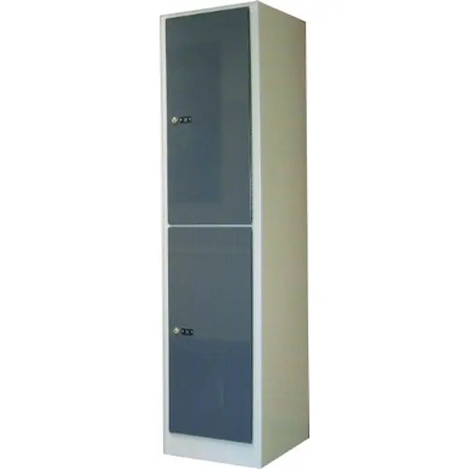 Storage Locker Double-Tier 300, Steel Door