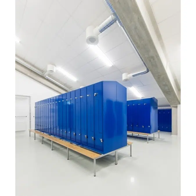 Z-Locker Laminate Door W:400 D:500 H:1700