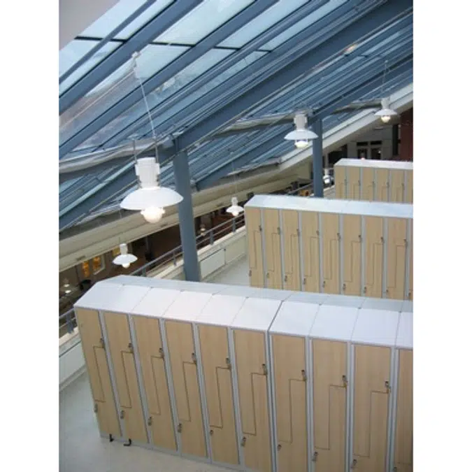 Z-Locker Laminate Door W:400 D:500 H:1700