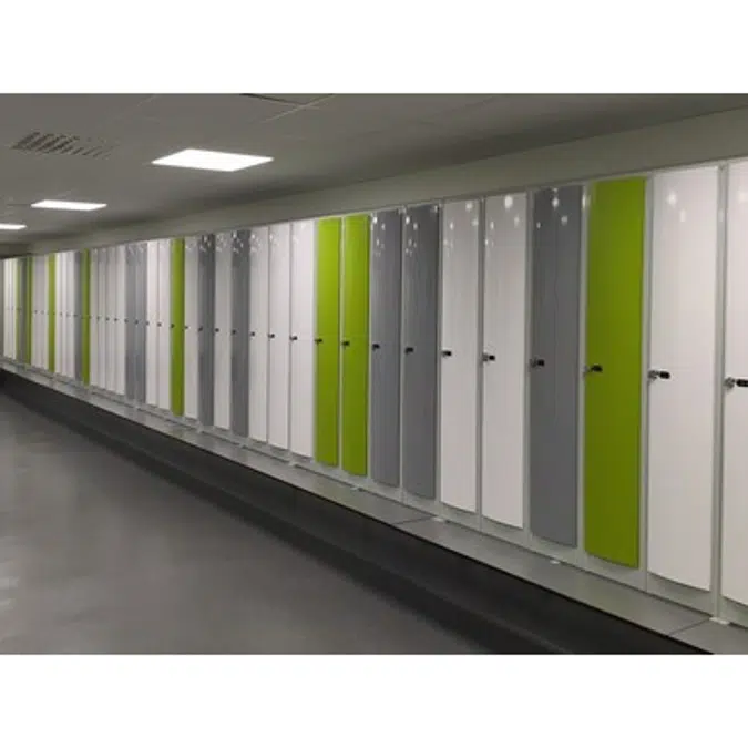 Clothing Locker 300 , Convex Steel Door
