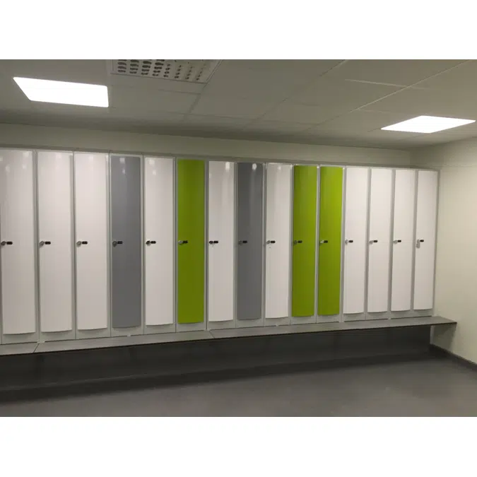 Clothing Locker 300 , Convex Steel Door
