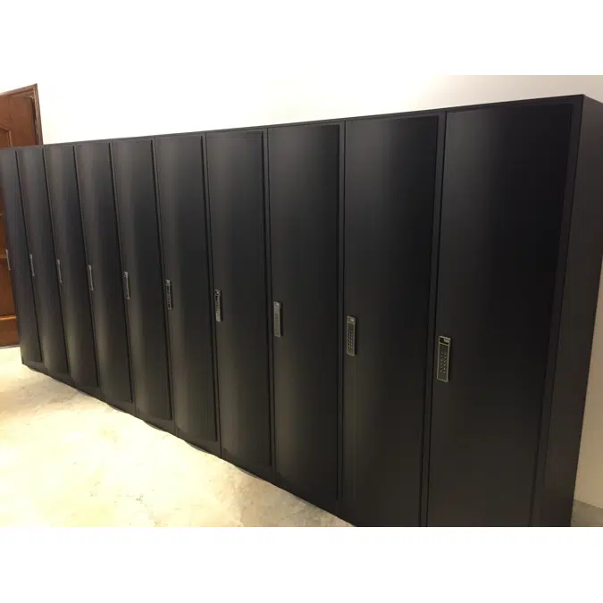 Clothing Locker 400, Convex Steel Door