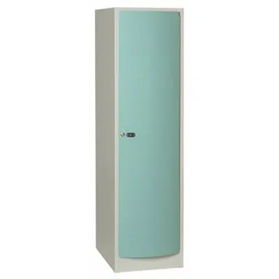 Student Clothing Locker Arched Steel Door W:300 D:500 H:1500