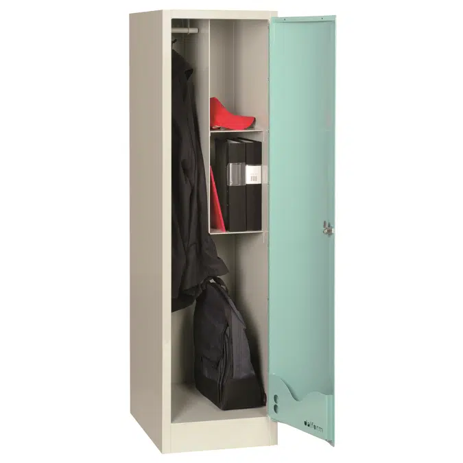 School Locker, Convex Steel Door W:300 D:500 H:1500