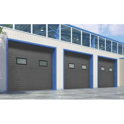 TM200C ThermaSeal® Sectional Insulated Doors için görüntü