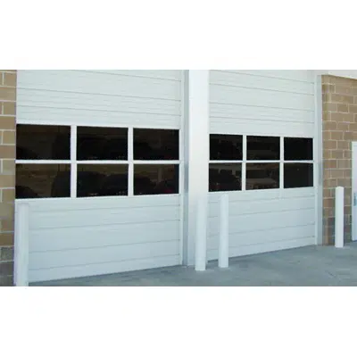 imazhi i S-20 and S-24 SteelForm™ Sectional Ribbed Doors