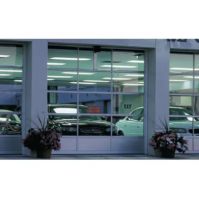 画像 AV175 AlumaView® Sectional Doors