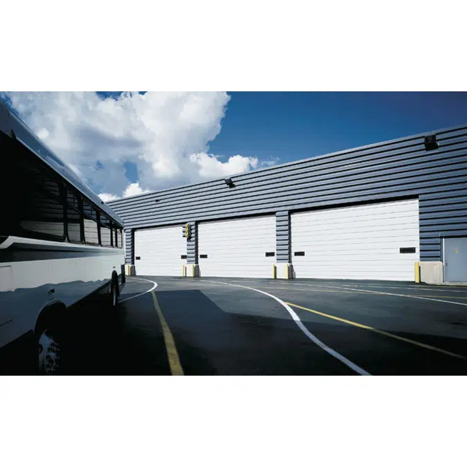 S-24C SteelForm™ Sectional Ribbed Doors