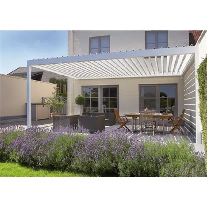 Pergola R600 CYB STORES Aluminum Slats