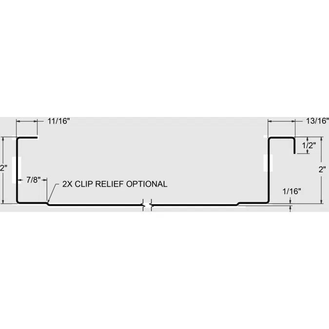 SMI 2" Mechanical Seam