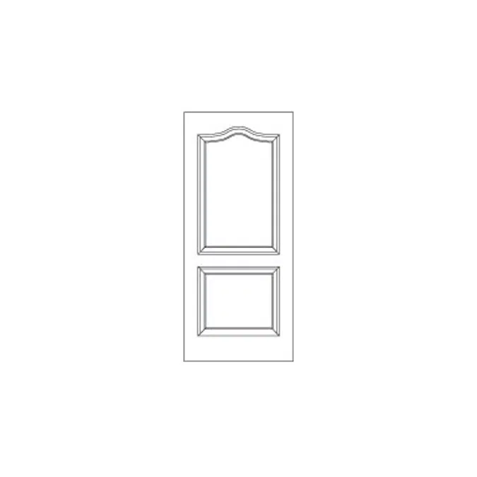 Panel Doors - 2 Panel Design