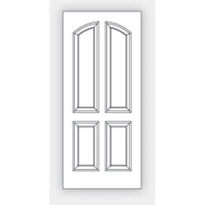 Panel Doors - 4 Panel Design