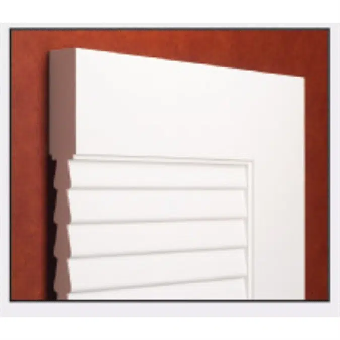 Louver Doors - False Louver Effect