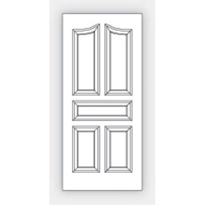 Panel Doors - 5 Panel Design