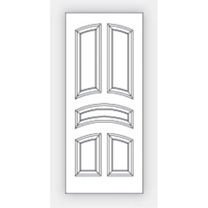 Panel Doors - 5 Panel Design