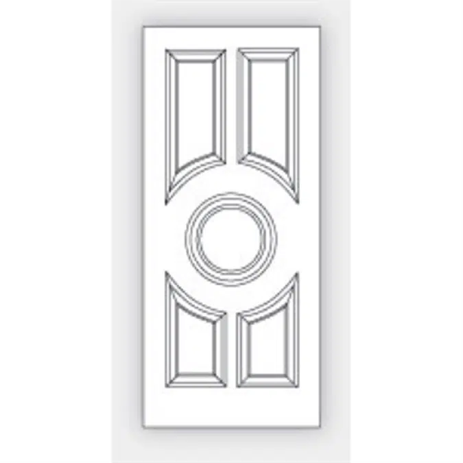 Panel Doors - 5 Panel Design