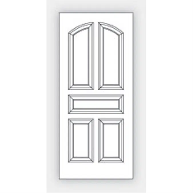 Panel Doors - 5 Panel Design