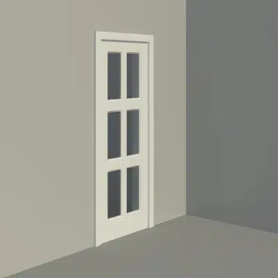 画像 Glass Doors - 6 Panel Design