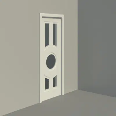 画像 Glass Doors - 5 Panel Design