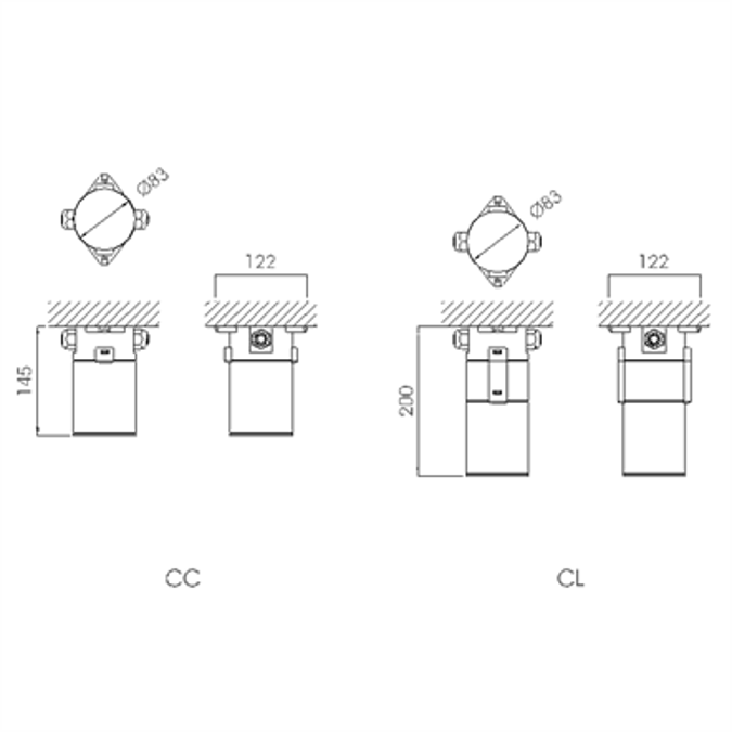 LENS WATERTIGHT SELF-CONTAINED