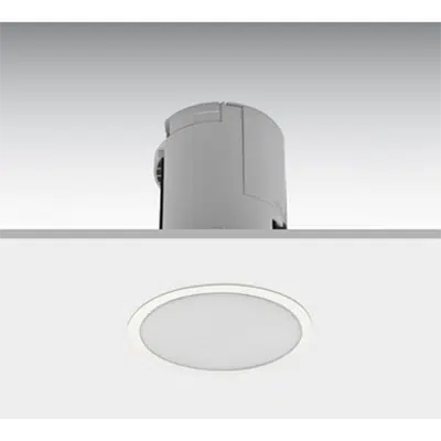 Image pour LENS FLUSH-MOUNTED METALLIC LUMINAIRE