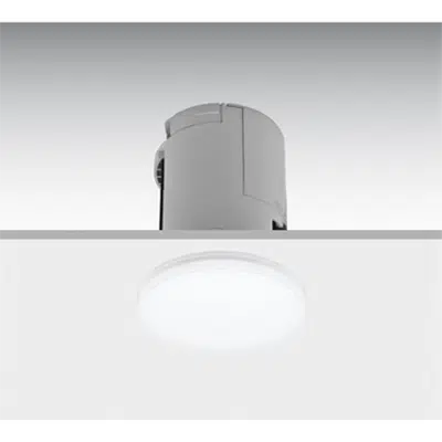 billede til LENS SEMI-RECESSED LUMINAIRE