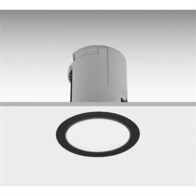 LENS FLUSH-MOUNTED LUMINAIRE