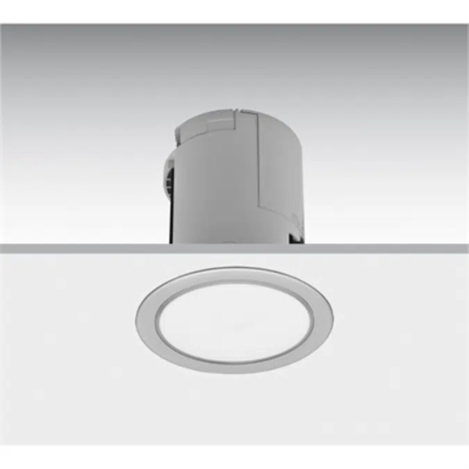 LENS FLUSH-MOUNTED LUMINAIRE