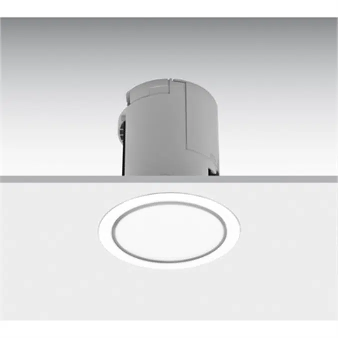 LENS FLUSH-MOUNTED LUMINAIRE