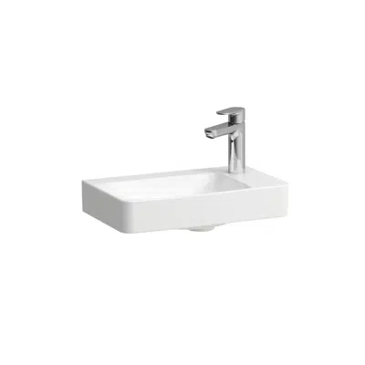 Obrázek pro PRO X Small washbasin 48cm, COMPACT, tap bank right