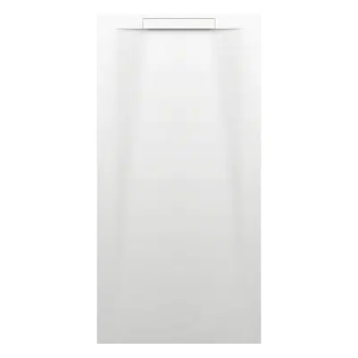 Image for LAUFEN PRO S Shower tray, made of Marbond composite material, rectangular, linear outlet at short side
