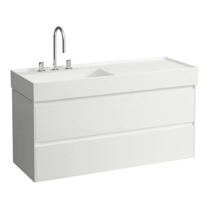 LANI Vanity unit, 2 drawers, matches washbasin H813332