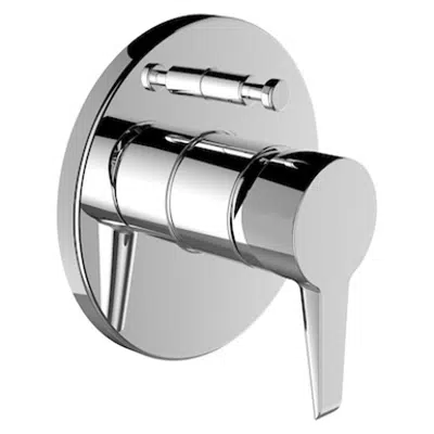 VAL Set for concealed single lever bath mixer, with 2-way diverter