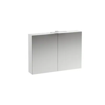 BASE Mirror cabinet with light and power socket EU IP 44 1000 mm