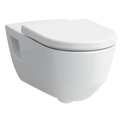 LAUFEN PRO LIBERTY Wall-hung WC 'liberty', washdown, without flushing rim, barrier-free