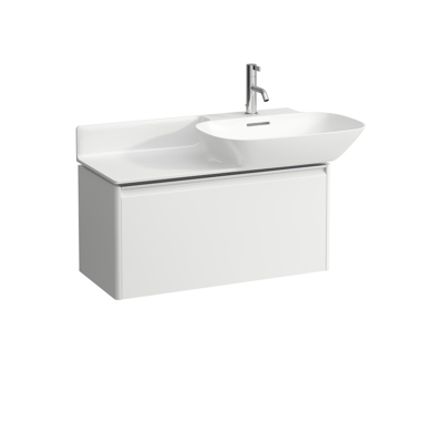 afbeelding voor BASE Vanity unit, 1 drawer, matching countertop washbasins 813301/2