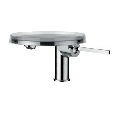 KARTELL BY LAUFEN Washbasin mixer disc, without pop-up waste
