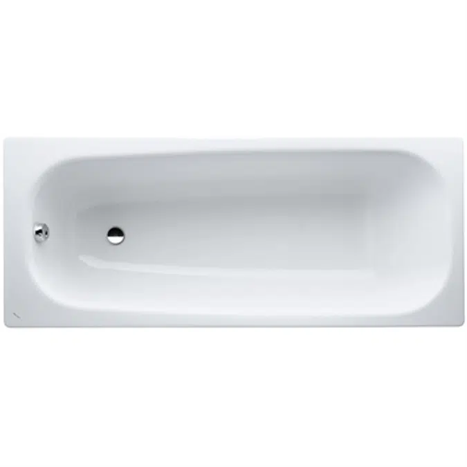 LAUFEN PRO Bathtub, 1600 x 700 x 395 mm, drop-in version, enamelled steel (3.5 mm)