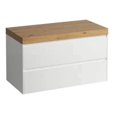 Image for LANI Modular 1000, countertop 65 mm (.267 wild oak), without cut-out, 2 drawers