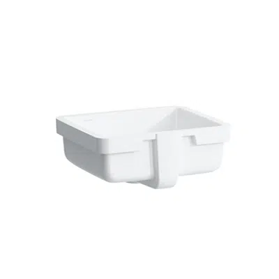 LIVING Built-in washbasin, grinded 350 mm