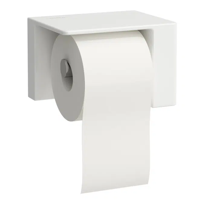 VAL Toilet roll holder, left