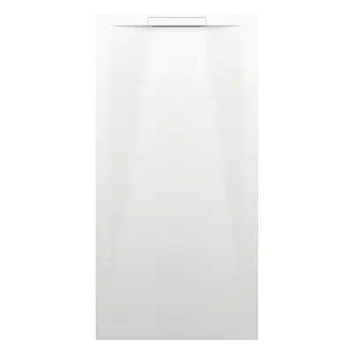 kép a termékről - LAUFEN PRO S Shower tray, made of Marbond composite material, rectangular, linear outlet at short side