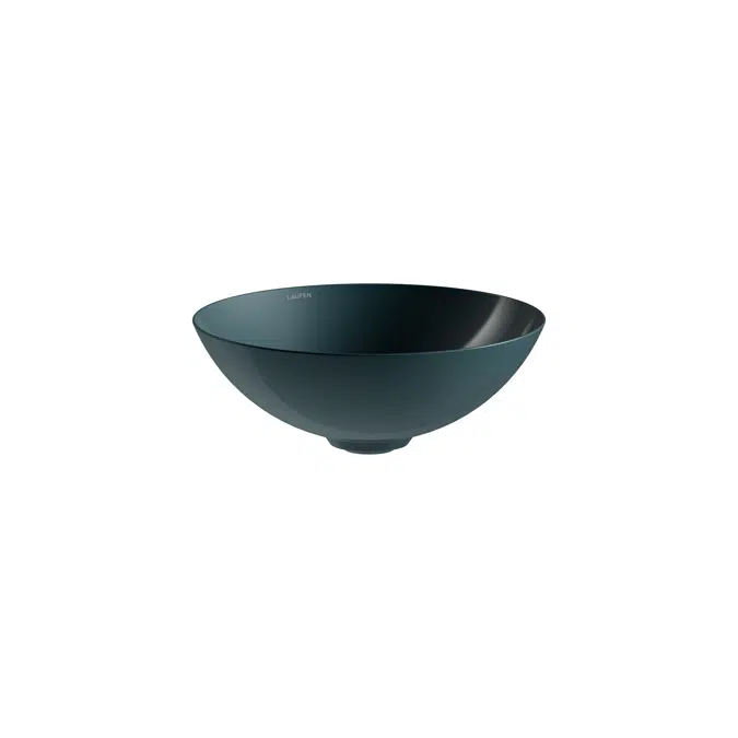CHARACTERS Washbasin bowl, made of Vitreon Steel, without tap bank, without tap hole, without overflow, including fixing set, drain valve