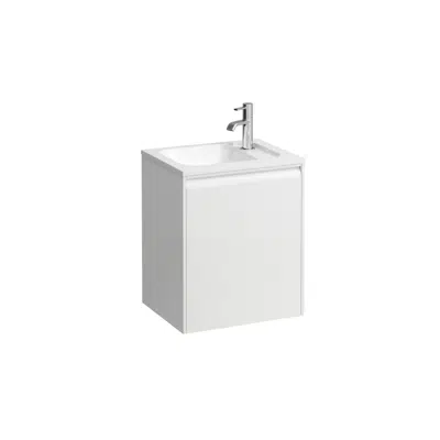 Image for MEDA Vanity unit 450, 1 door, right hinged, matches Marbond washbasin H814110
