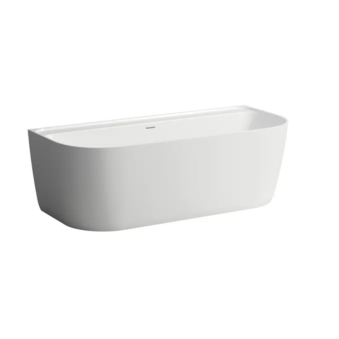 MEDA Back-to-wall bathtub