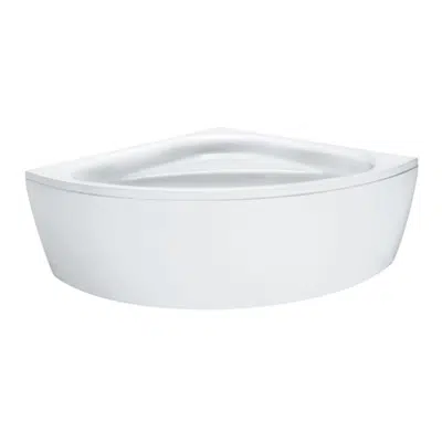 Image for SOLUTIONS Bathtub, corner model, with front panel 1400 x 1400 mm