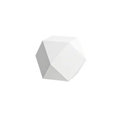 bild för HOME COLLECTION Ceramic polyhedron 'Ikos'