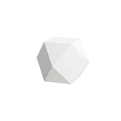 billede til HOME COLLECTION Ceramic polyhedron 'Ikos'