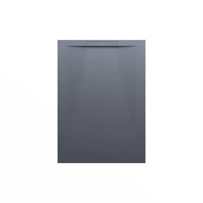 PRO S Shower tray with linear outlet on the short side