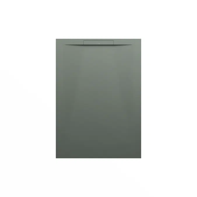 PRO S Shower tray with linear outlet on the short side